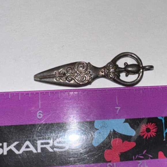 Silver Ornate Celtic Goddess Pendant - Picture 12 of 16